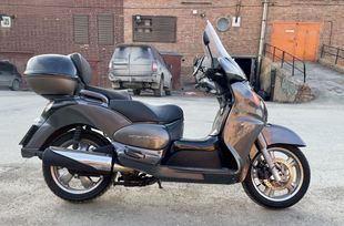 Туристический мотоцикл Aprilia Scarabeo 500 2003 года, 260000 рублей, Новосибирск