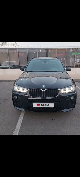 SUV   BMW X3 2017 , 2600000 , 