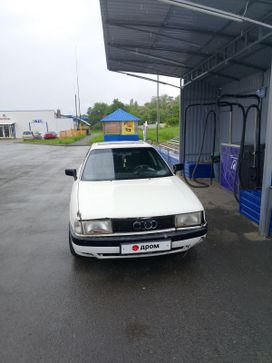 Седан Audi 80 1989 года, 80000 рублей, Псебай