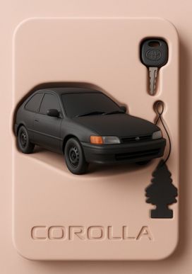  3  Toyota Corolla II 1997 , 180000 , 