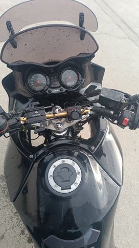Туристический мотоцикл Suzuki V-Strom 1000 2002 года, 420000 рублей, Новосибирск