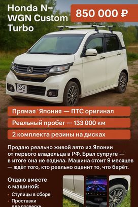  Honda N-WGN 2014 , 850000 , 