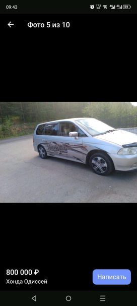    Honda Odyssey 2001 , 800000 ,  