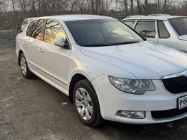 Лифтбек Skoda Superb 2012 года, 1300000 рублей, Новосибирск